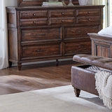 Avenue 8 - drawer Dresser Weathered Burnished Brown | Coaster - 223033 - Home Elegance USA - 2