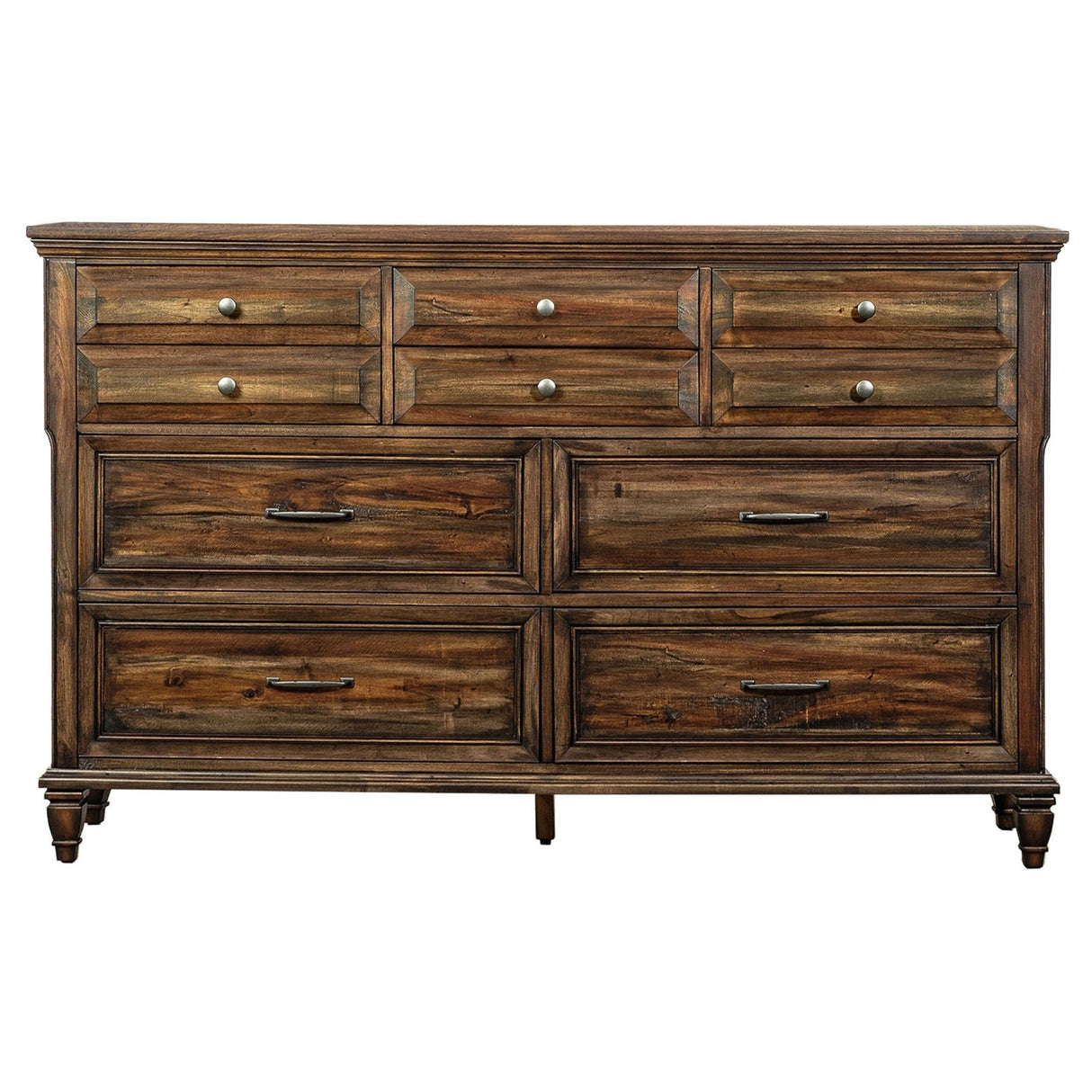 Avenue 8 - drawer Dresser Weathered Burnished Brown | Coaster - 223033 - Home Elegance USA - 3