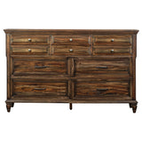 Avenue 8 - drawer Dresser Weathered Burnished Brown | Coaster - 223033 - Home Elegance USA - 3