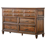 Avenue 8 - drawer Dresser Weathered Burnished Brown | Coaster - 223033 - Home Elegance USA - 4