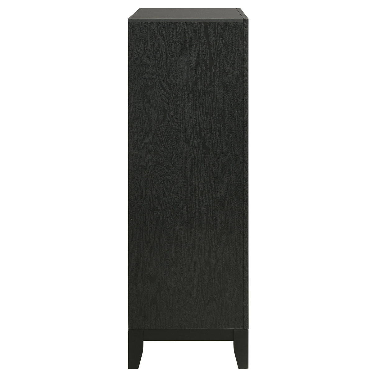 Chest - Valencia 5-drawer Chest Light Brown and Black