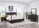 Eastern King Bed 4 Pc Set - Emberlyn 4-piece Eastern King Bedroom Set Brown