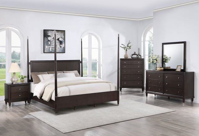 Eastern King Bed 5 Pc Set - Emberlyn 5-piece Eastern King Bedroom Set Brown