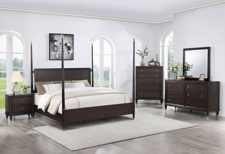 Queen Bed 5 Pc Set - Emberlyn 5-piece Queen Bedroom Set Brown