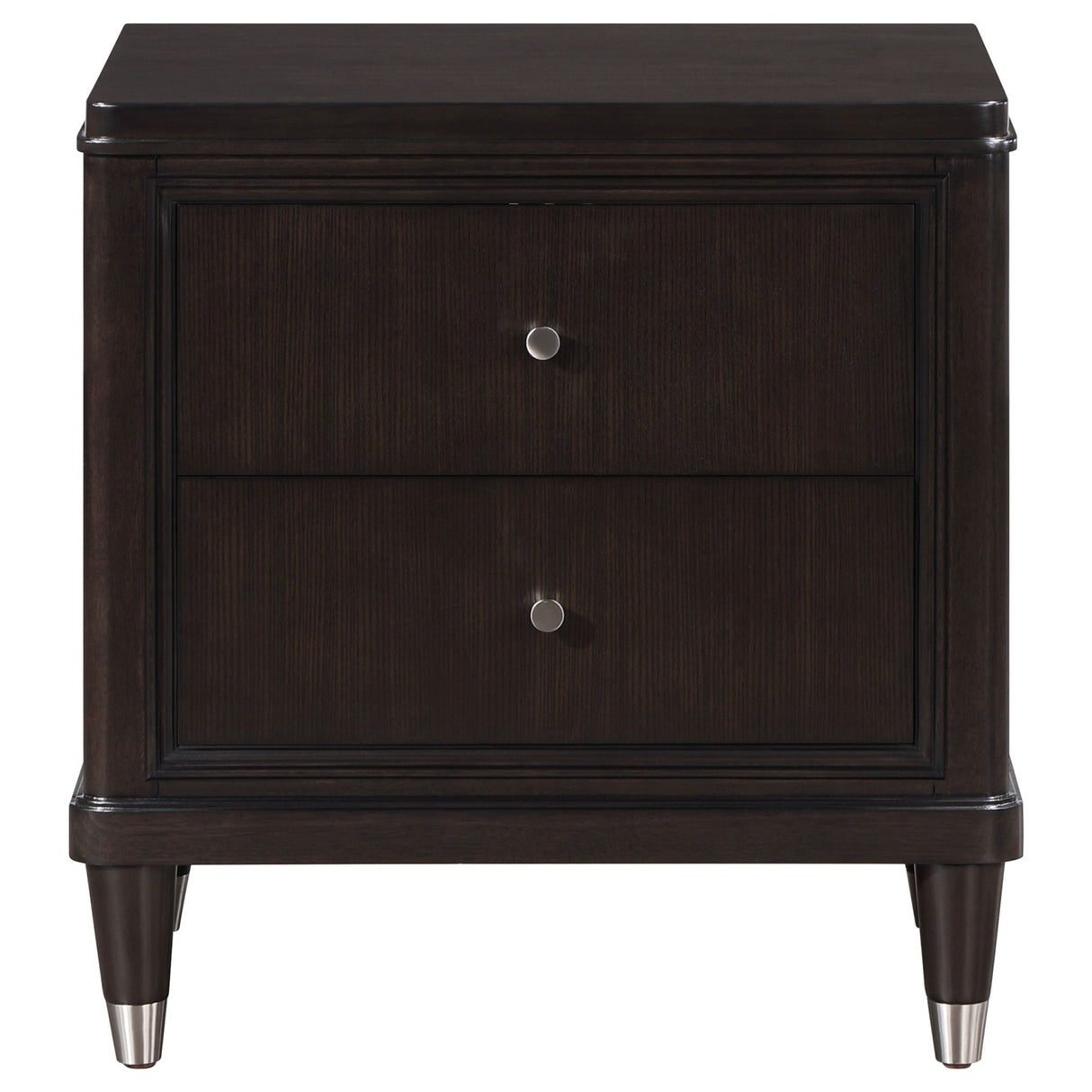 Nightstand - Emberlyn 2-drawer Nightstand Bedside Table Brown