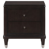 Nightstand - Emberlyn 2-drawer Nightstand Bedside Table Brown