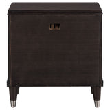 Nightstand - Emberlyn 2-drawer Nightstand Bedside Table Brown