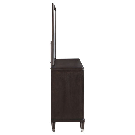 Dresser With Mirror - Emberlyn 6-drawer Bedroom Dresser with Mirror Brown