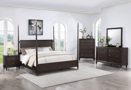 Dresser With Mirror - Emberlyn 6-drawer Bedroom Dresser with Mirror Brown