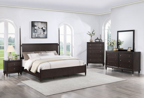 Dresser With Mirror - Emberlyn 6-drawer Bedroom Dresser with Mirror Brown