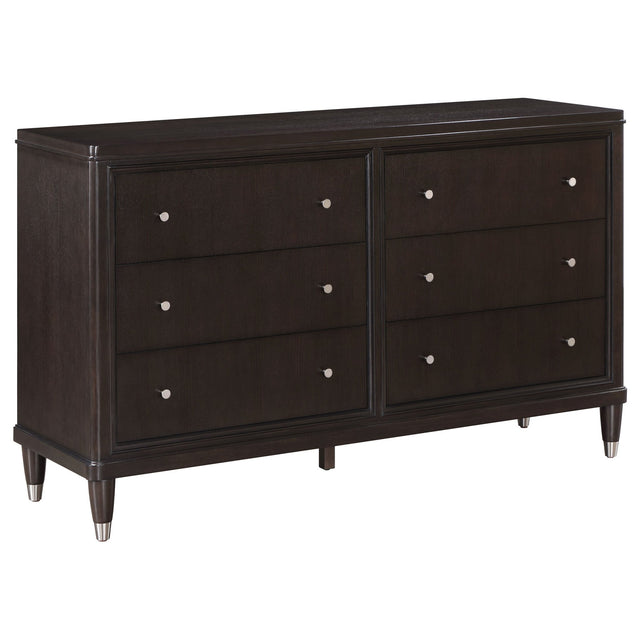 Dresser - Emberlyn 6-drawer Bedroom Dresser Brown