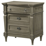 Alderwood 3 - drawer Nightstand French Grey | Coaster - 223122 - Home Elegance USA - 4