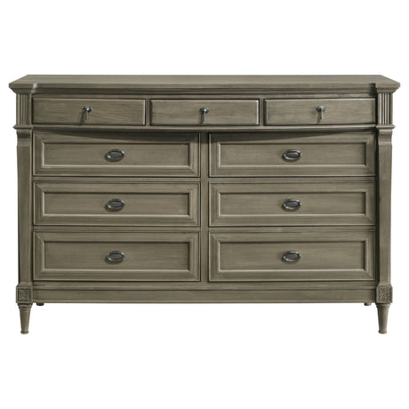 Alderwood 9 - drawer Dresser French Grey | Coaster - 223123 - Home Elegance USA - 3