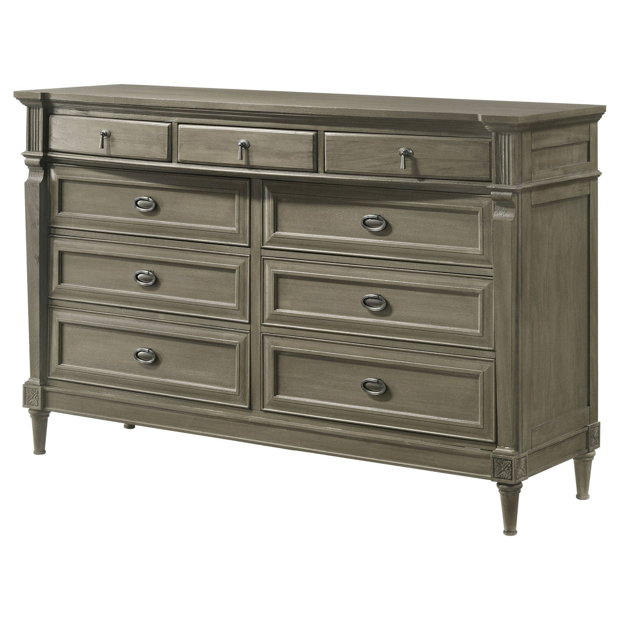 Alderwood 9 - drawer Dresser French Grey | Coaster | Home Elegance USA