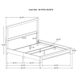 Queen Bed 4 Pc Set - Sidney 4-piece Queen Bedroom Set Rustic Pine