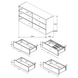 Eastern King Bed 4 Pc Set - Winslow 4-piece Eastern King Bedroom Set Smokey Walnut