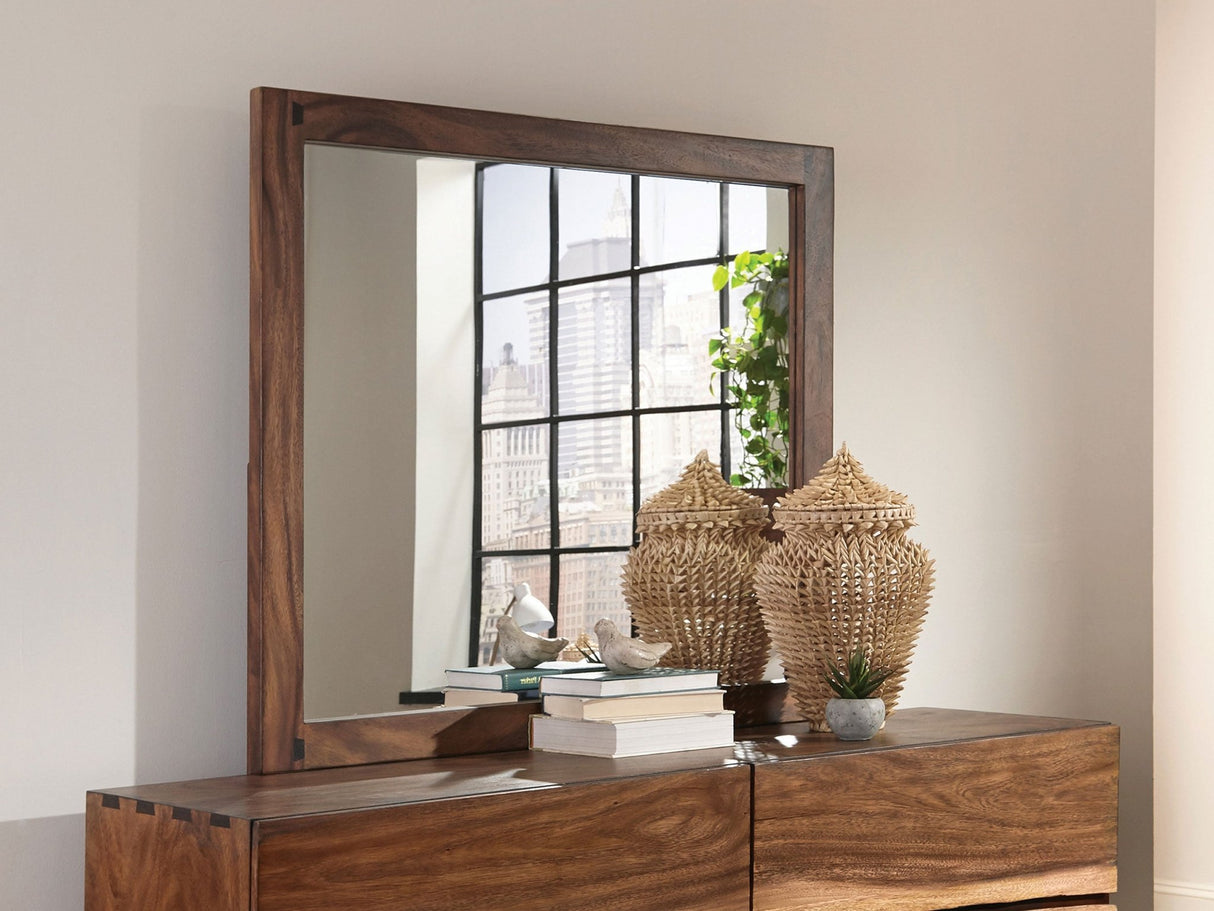 Dresser Mirror - Winslow Dresser Mirror Smokey Walnut