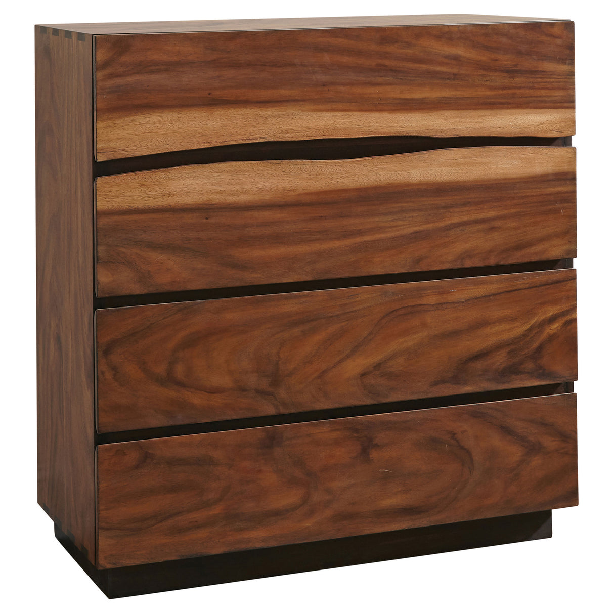 Chest - Winslow 4-drawer Chest Smokey Walnut and Coffee Bean