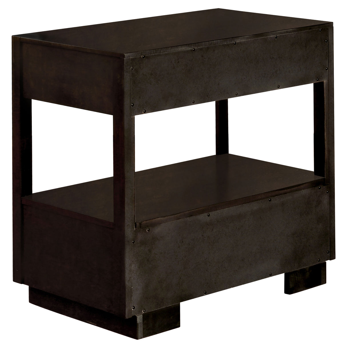 Nightstand - Durango 2-drawer Nightstand Smoked Peppercorn