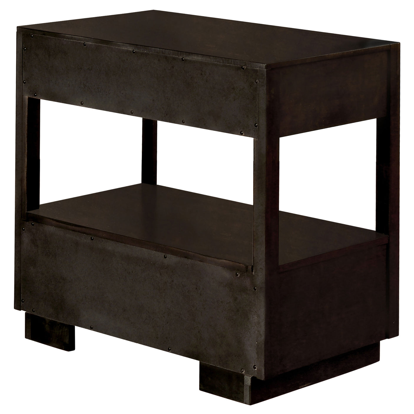 Nightstand - Durango 2-drawer Nightstand Smoked Peppercorn