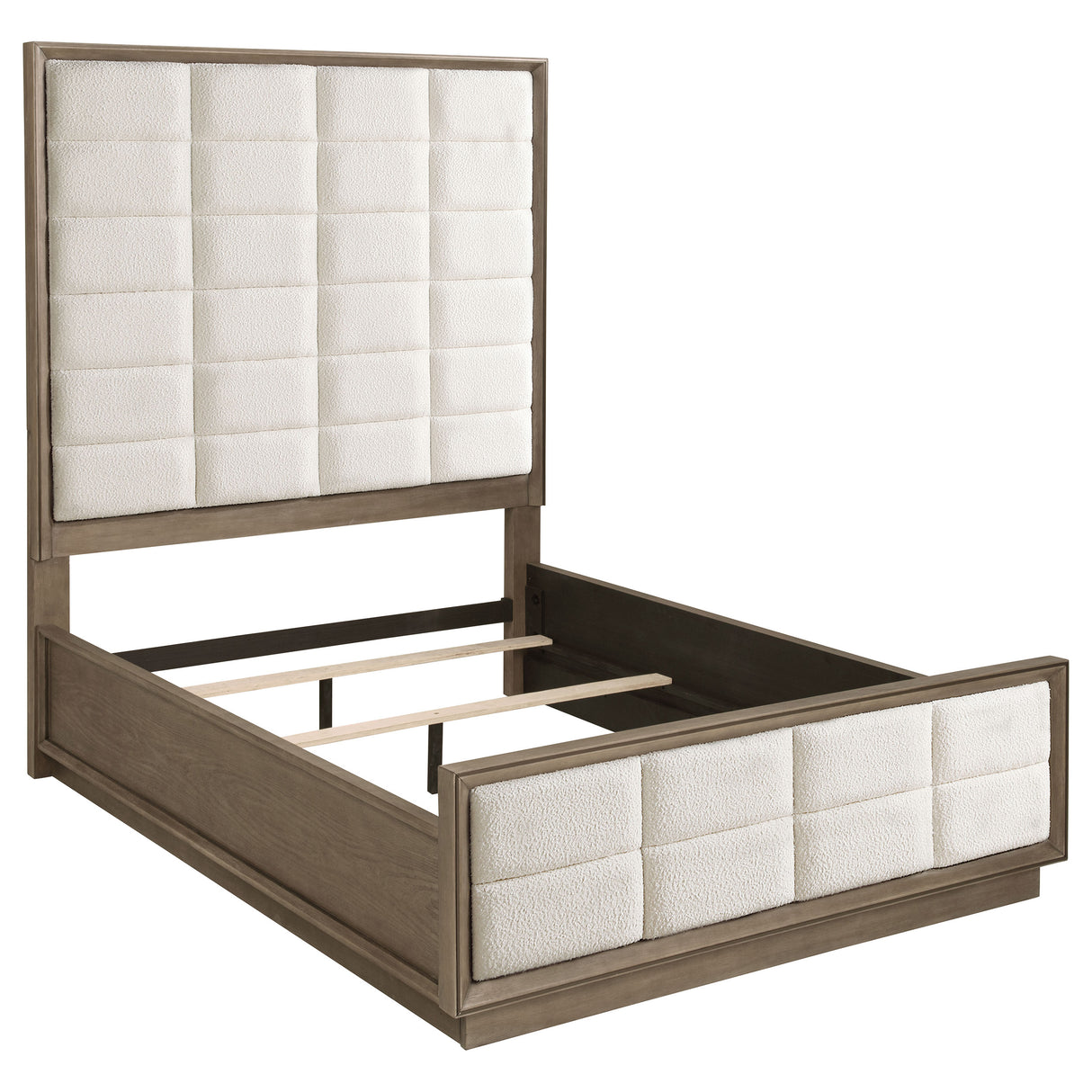 Durango 4-Piece Queen Bedroom Set Washed Oak – Coaster Furniture - Home Elegance USA