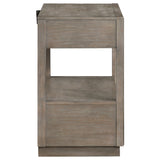 Durango 2-drawer Nightstand Bedside Table Washed Oak - Home Elegance USA