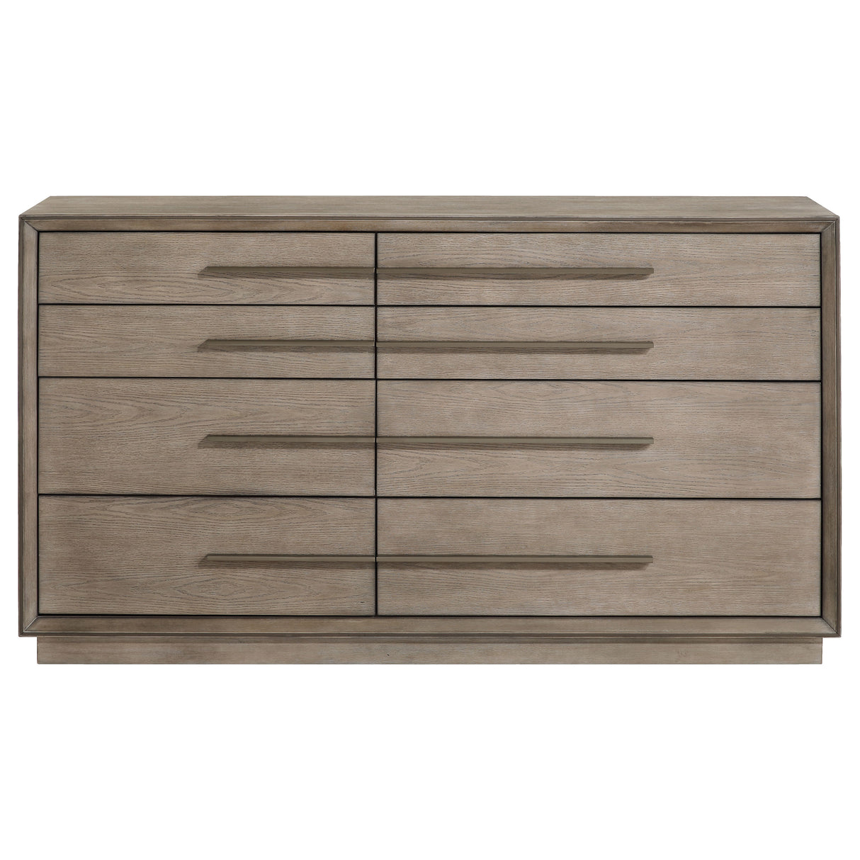 Durango 8-drawer Dresser Washed Oak - Home Elegance USA