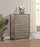 Durango 8-drawer Bedroom Chest Washed Oak - Home Elegance USA