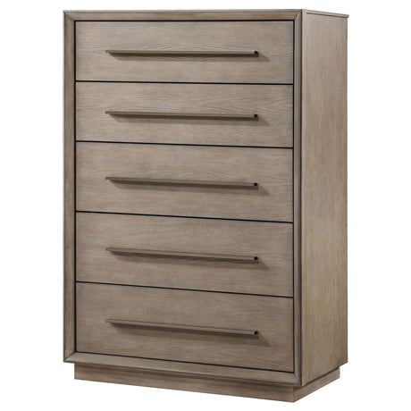 Durango 8-drawer Bedroom Chest Washed Oak - Home Elegance USA