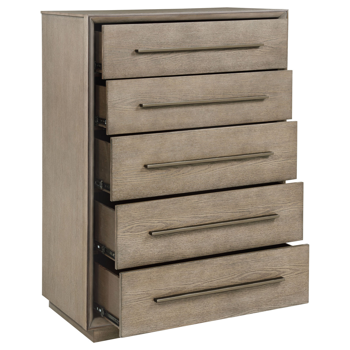 Durango 8-drawer Bedroom Chest Washed Oak - Home Elegance USA