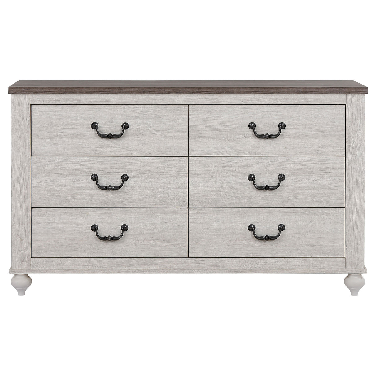 Dresser - Stillwood 6-drawer Dresser Vintage Linen