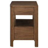 Maderia 2-drawer Nightstand Bedside Table Walnut - Home Elegance USA