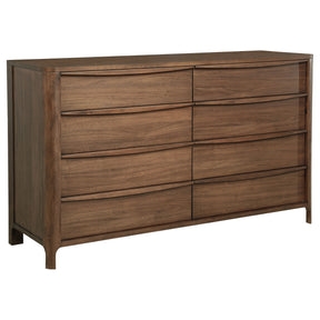 Maderia 8-drawer Dresser Cabinet Walnut - Home Elegance USA