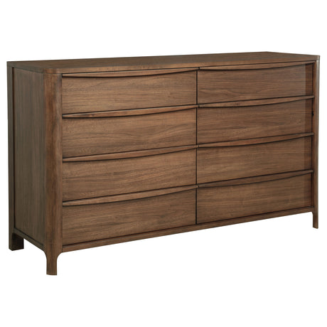 Maderia 8-drawer Dresser Cabinet Walnut - Home Elegance USA