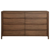 Maderia 8-drawer Dresser Cabinet Walnut - Home Elegance USA