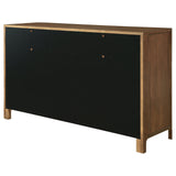 Maderia 8-drawer Dresser Cabinet Walnut - Home Elegance USA