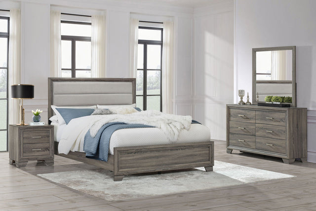 Wright 4-piece California King Bedroom Set Brown Oak - sold by Home Elegance USA