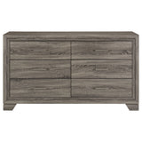 Wright 4-piece California King Bedroom Set Brown Oak - sold by Home Elegance USA