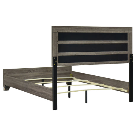 Wright 5-piece California King Bedroom Set Brown Oak - sold by Home Elegance USA