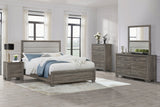Wright 5-piece Queen Bedroom Set in Brown Oak | Coaster Furniture