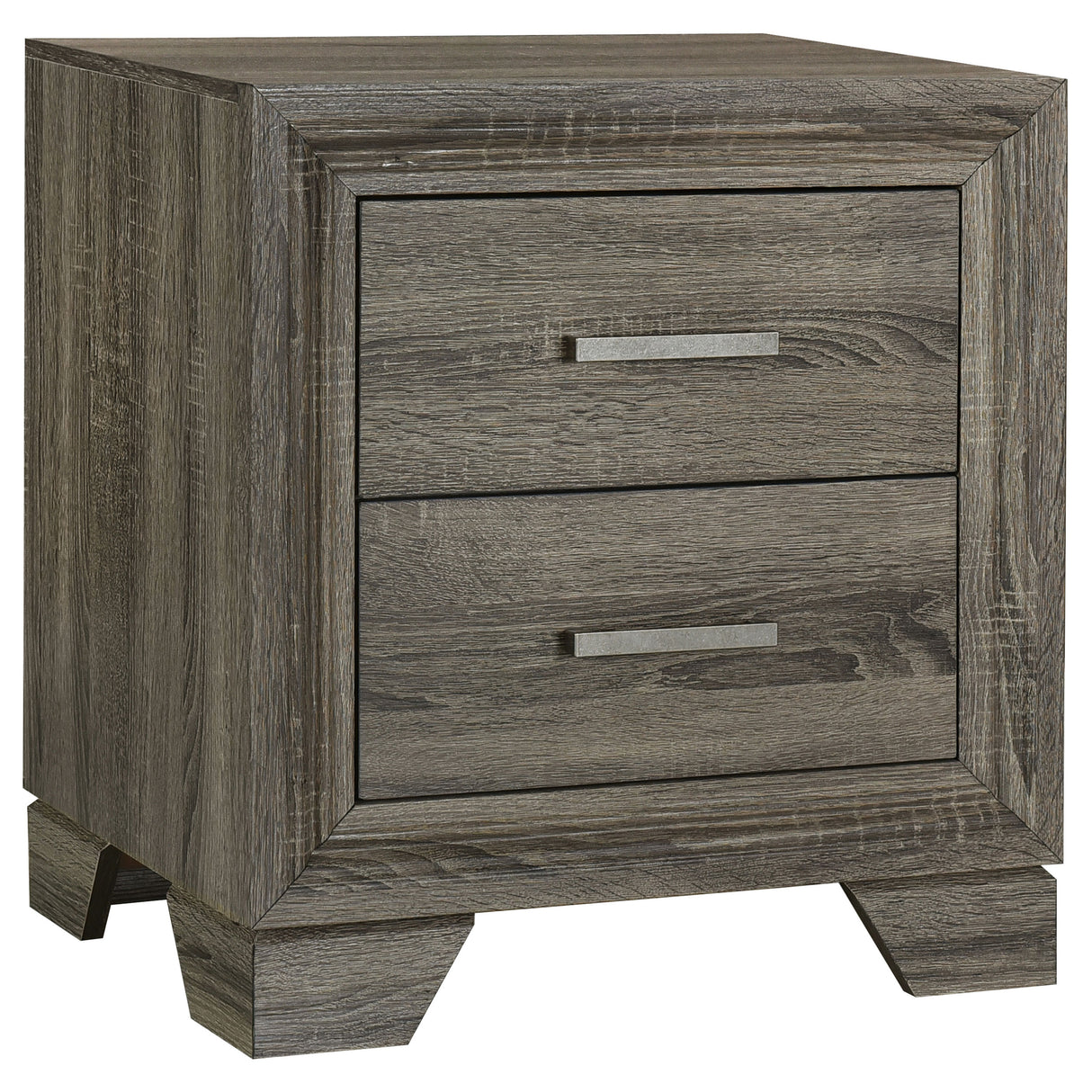 Wright 5-piece Queen Bedroom Set in Brown Oak | Coaster Furniture