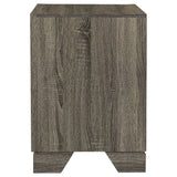 Wright 2-drawer Nightstand Bedside Table Brown Oak - Home Elegance USA