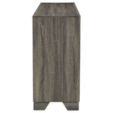 Wright 6-drawer Dresser Cabinet Brown Oak - Home Elegance USA