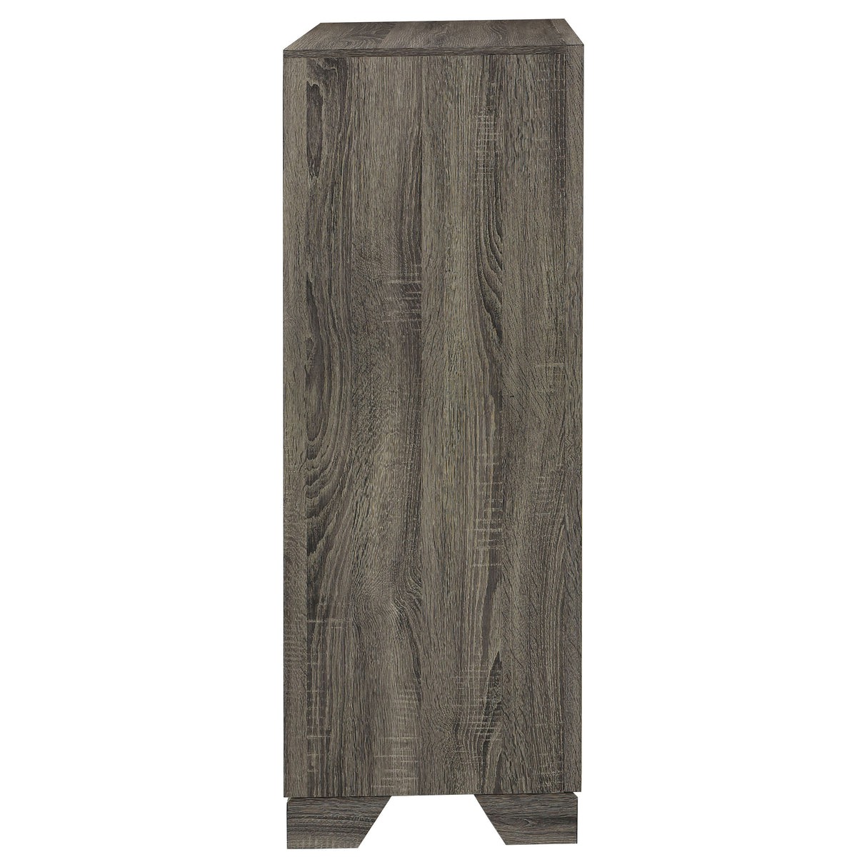 Wright 4-drawer Chest of Drawers Brown Oak - Home Elegance USA