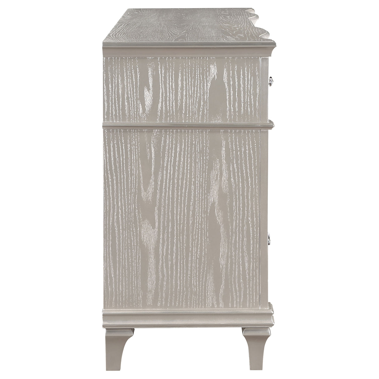 Dresser - Evangeline 9-drawer Dresser Silver Oak