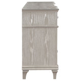 Dresser - Evangeline 9-drawer Dresser Silver Oak