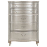 Chest - Evangeline 6-drawer Chest Silver Oak