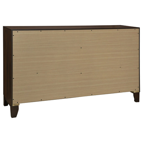 Welsley 4-piece California King Bedroom Set Walnut - sold by Home Elegance USA