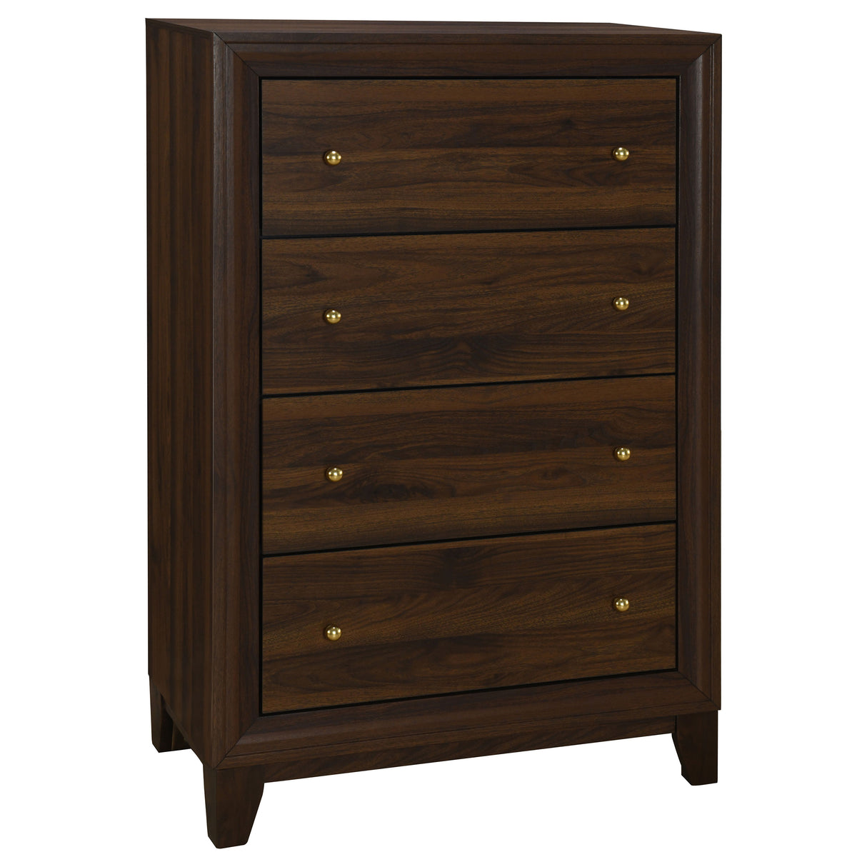 Welsley 5-piece Queen Bedroom Set in Walnut | Coaster Furniture