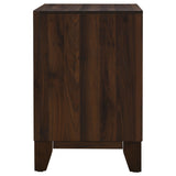Welsley 2-drawer Nightstand Bedside Table Walnut - Home Elegance USA